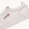 MEDALIST LOW SNEAKERS IN OPTICAL WHITE SUPER SOFT NAPA LEATHER