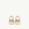 MEDALIST LOW SNEAKERS IN PAPYRUS AND OFF WHITE SUEDE