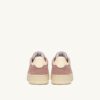 MEDALIST LOW SNEAKERS IN SILK AND OFF WHITE SUEDE