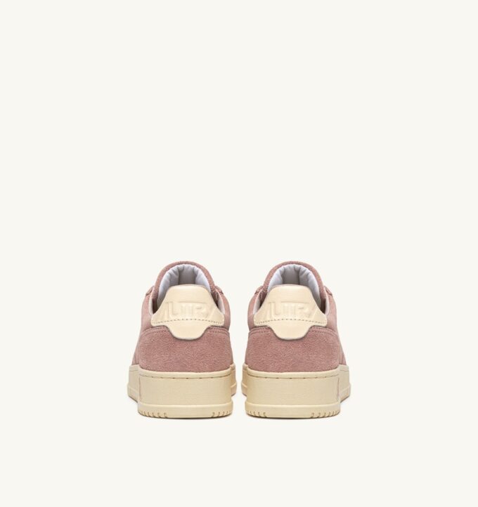 MEDALIST LOW SNEAKERS IN SILK AND OFF WHITE SUEDE