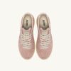 MEDALIST LOW SNEAKERS IN SILK AND OFF WHITE SUEDE