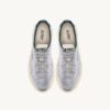 MEDALIST LOW SNEAKERS IN SILVER AND BOTTLE METALIZED LEATHER MEDALIST LOW SNEAKERS IN SILVER AND BOTTLE METALIZED LEATHER