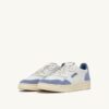 MEDALIST LOW SNEAKERS IN SUEDE AND LEATHER COLOR WHITE AND CLAUDIA