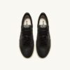 MEDALIST LOW SNEAKERS IN SUPER-SOFT BLACK NAPPA