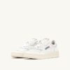 BASKETS MEDALIST LOW EN NAPPA BLANC SUPER SOFT