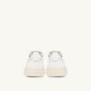 BASKETS MEDALIST LOW EN NAPPA BLANC SUPER SOFT