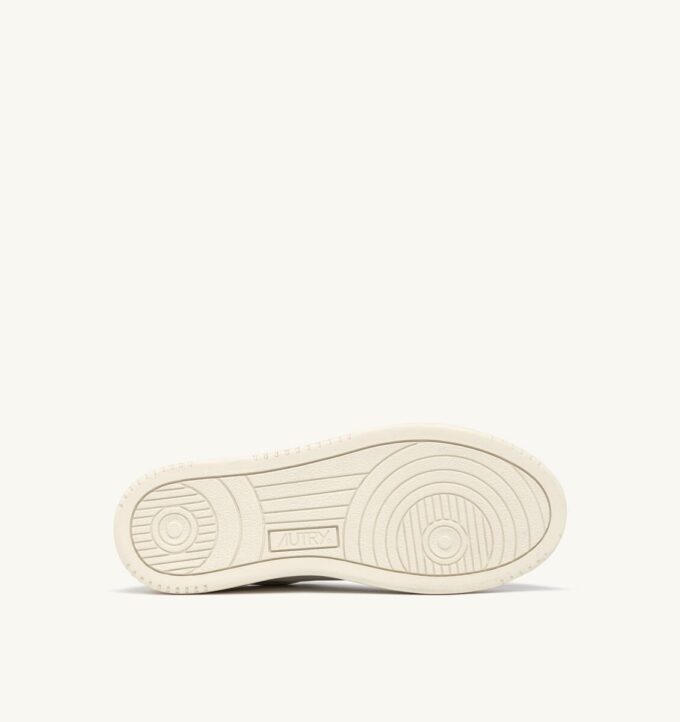 BASKETS MEDALIST LOW EN NAPPA BLANC SUPER SOFT