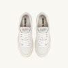 BASKETS MEDALIST LOW EN NAPPA BLANC SUPER SOFT