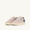MEDALIST LOW SNEAKERS IN TRICOLOR ROSEMARY AND ATLANTIC SUEDE