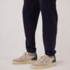 MEDALIST LOW SNEAKERS IN TRICOLOR SAND AND GREEN SUEDE