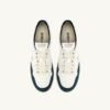 MEDALIST LOW SNEAKERS IN WHITE AND CAPRI LEATHER SUEDE MEDALIST LOW SNEAKERS IN WHITE AND CAPRI LEATHER SUEDE