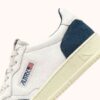 MEDALIST LOW SNEAKERS IN WHITE AND CAPRI LEATHER SUEDE MEDALIST LOW SNEAKERS IN WHITE AND CAPRI LEATHER SUEDE