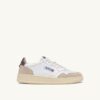 MEDALIST LOW SNEAKERS IN WHITE AND MOREL SUEDE AND LEATHER MEDALIST LOW SNEAKERS IN WHITE AND MOREL SUEDE AND LEATHER