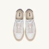 MEDALIST LOW SNEAKERS IN WHITE AND MOREL SUEDE AND LEATHER MEDALIST LOW SNEAKERS IN WHITE AND MOREL SUEDE AND LEATHER