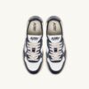 MEDALIST LOW SNEAKERS IN WHITE AND NIGHT BLUE LEATHER