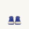 MEDALIST LOW SNEAKERS IN WHITE AND PALACE BLUE LEATHER WITH LETTERING MEDALIST LOW SNEAKERS IN WHITE AND PALACE BLUE LEATHER WITH LETTERING