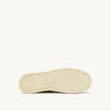 MEDALIST LOW SNEAKERS IN WHITE AND SANDSTORM LEATHER SUEDE