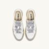 MEDALIST LOW SNEAKERS IN WHITE AND VAPOR LEATHER MEDALIST LOW SNEAKERS IN WHITE AND VAPOR LEATHER