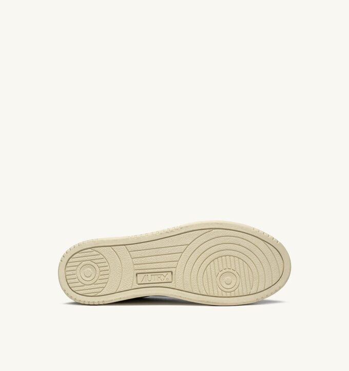 BASKETS MEDALIST LOW EN CUIR BLANC