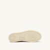 MEDALIST LOW SNEAKERS IN WHITE LEATHER AND MOREL SUEDE MEDALIST LOW SNEAKERS IN WHITE LEATHER AND MOREL SUEDE