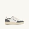 MEDALIST LOW SNEAKERS IN WHITE LEATHER AND MOREL SUEDE MEDALIST LOW SNEAKERS IN WHITE LEATHER AND MOREL SUEDE