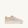 MEDALIST LOW SNEAKERS IN WOOD ASH LEATHER