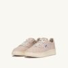 MEDALIST LOW SNEAKERS IN WOOD ASH LEATHER