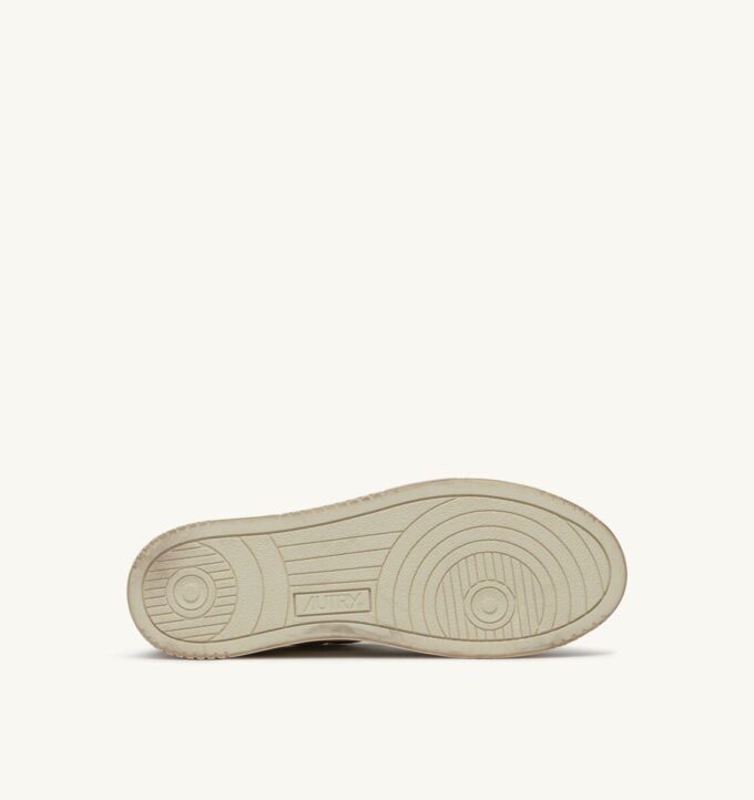 MEDALIST LOW SNEAKERS SUPER VINTAGE IN WHITE PINE GROVE AND RUM RAISIN LEATHER MEDALIST LOW SNEAKERS SUPER VINTAGE IN WHITE PINE GROVE AND RUM RAISIN LEATHER