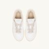 MEDALIST LOW SUPER SOFT SNEAKERS IN WHITE LEATHER MEDALIST LOW SUPER SOFT SNEAKERS IN WHITE LEATHER