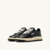 MEDALIST LOW SUPER VINTAGE ‘Autry x Maison MIHARA YASUHIRO General Scale.’ SNEAKERS IN BLACK LEATHER