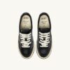 MEDALIST LOW SUPER VINTAGE ‘Autry x Maison MIHARA YASUHIRO General Scale.’ SNEAKERS IN BLACK LEATHER
