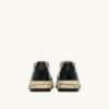 MEDALIST LOW SUPER VINTAGE ‘Autry x Maison MIHARA YASUHIRO General Scale.’ SNEAKERS IN WHITE AND BLACK LEATHER