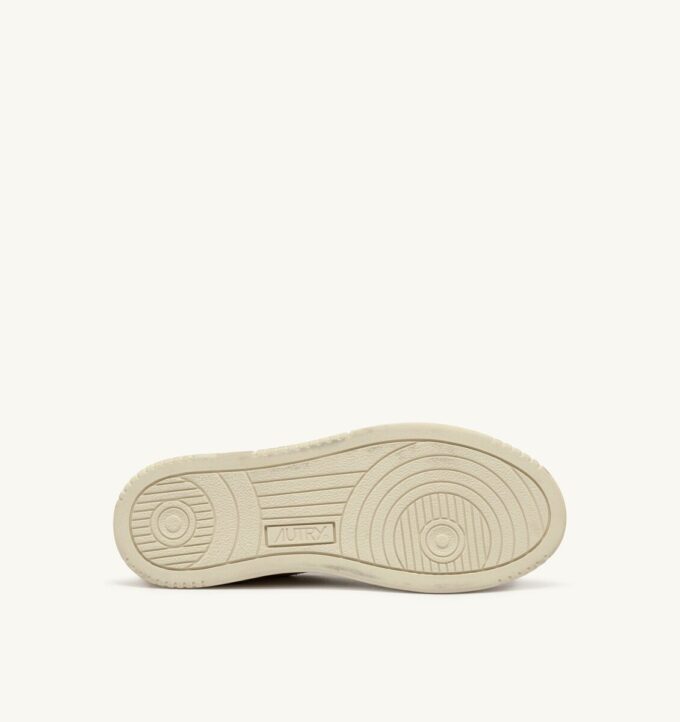 MEDALIST LOW SUPER VINTAGE SNEAKERS IN COGNAC AND MICROCHIP LEATHER SUEDE