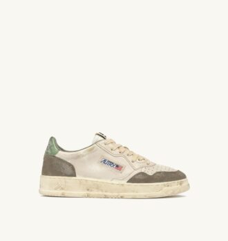 MEDALIST LOW SUPER VINTAGE SNEAKERS IN SAND LEATHER SUEDE