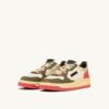 MEDALIST LOW SUPER VINTAGE SNEAKERS IN TEA-ROSE AND COVERT GREEN LEATHER