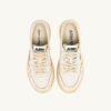 MEDALIST LOW SUPER VINTAGE SNEAKERS IN WHITE SCRUBBED LEATHER