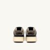 MEDALIST MULE SNEAKERS IN BLACK NAPA LEATHER