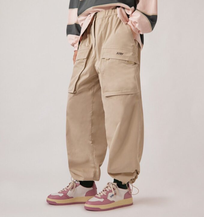 NYLON CARGO PANTS WOMAN