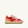 REELWIND LOW SNEAKERS IN BLOSSOM AND MOLTEN LAVA SUEDE AND MESH REELWIND LOW SNEAKERS IN BLOSSOM AND MOLTEN LAVA SUEDE AND MESH