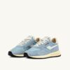 REELWIND LOW SNEAKERS IN CELESTIAL BLUE NYLON AND SUEDE
