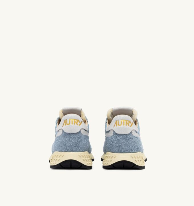 REELWIND LOW SNEAKERS IN CELESTIAL BLUE NYLON AND SUEDE