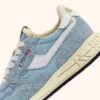 REELWIND LOW SNEAKERS IN CELESTIAL BLUE NYLON AND SUEDE