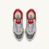 REELWIND LOW SNEAKERS IN GRAY AND MOON SUEDE AND MESH