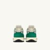 REELWIND LOW SNEAKERS IN GREEN NYLON AND SUEDE