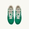 REELWIND LOW SNEAKERS IN GREEN NYLON AND SUEDE