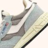 REELWIND LOW SNEAKERS IN IRIS GRAY AND MARSHMALLOW NYLON AND SUEDE