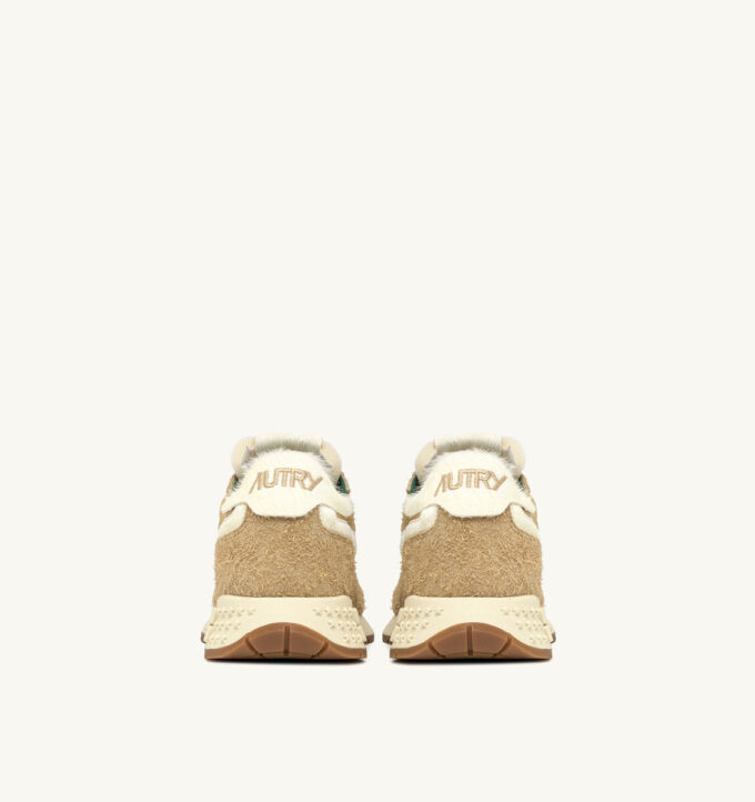 REELWIND LOW SNEAKERS IN LEAF AND NUT SUEDE AND NYLON REELWIND LOW SNEAKERS IN LEAF AND NUT SUEDE AND NYLON