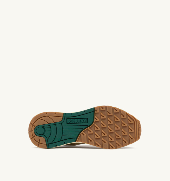 REELWIND LOW SNEAKERS IN LEAF AND NUT SUEDE AND NYLON REELWIND LOW SNEAKERS IN LEAF AND NUT SUEDE AND NYLON