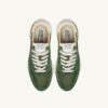 REELWIND LOW SNEAKERS IN MILITARY NYLON AND SUEDE
