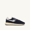 REELWIND LOW SNEAKERS IN NYLON AND SUEDE BLUE SPACE AND WHITE
